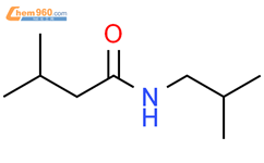 丁酰胺，3-甲基-N-（2-甲基丙基）-结构式图片|122348-74-7结构式图片