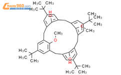 1,3-二甲氧基-4-叔丁基杯芳烃结构式图片|122406-45-5结构式图片