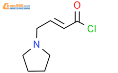 4-​(1-​吡咯烷基）​-​（2E）​-2-​丁酰氯结构式图片|1225191-03-6结构式图片