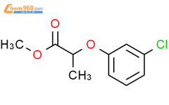 methyl 2-(3-chlorophenoxy)propionate结构式图片|122623-81-8结构式图片