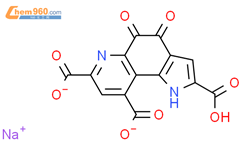 吡咯并喹啉苯醌钠盐结构式图片|122628-50-6结构式图片