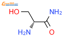 D(+)-丝氨酸酰胺盐酸盐结构式图片|122702-20-9结构式图片