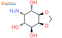 D-neo-Inositol, 5-amino-5-deoxy-1,2-O-methylene-结构式图片|122872-31-5结构式图片