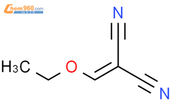 乙氧基亚甲基丙二腈结构式图片|123-06-8结构式图片