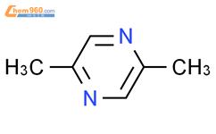 2,5-二甲基吡嗪结构式图片|123-32-0结构式图片
