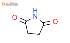 丁二酰亚胺结构式图片|123-56-8结构式图片