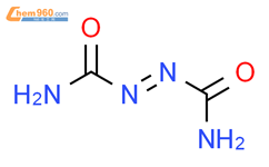 偶氮二甲酰胺结构式图片|123-77-3结构式图片