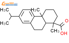 ( )-脱氢枞酸结构式图片|1231-75-0结构式图片