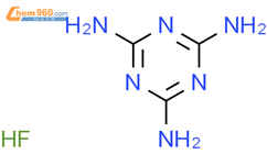 三聚氰胺氢氟酸盐结构式图片|123334-03-2结构式图片