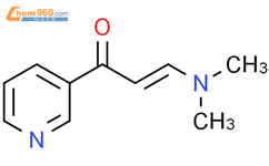 (2E)-3-(二甲基氨基)-1-(吡啶-3-基)-2-丙烯-1-酮结构式图片|123367-26-0结构式图片