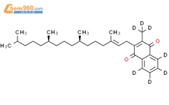 维生素K1-d7-[2H7] (Phytonadione)结构式图片|1233937-39-7结构式图片