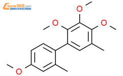 1,1'-Biphenyl, 2,3,4,4'-tetramethoxy-2',5-dimethyl-结构式图片|123705-88-4结构式图片