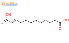 2-十二烯二酸结构式图片|124-00-5结构式图片