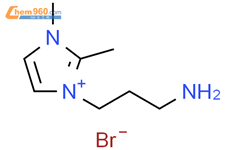 1-胺丙基-2,3-二甲基咪唑溴盐结构式图片|1242242-21-2结构式图片