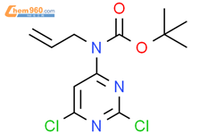 烯丙基-(2,6-二氯-嘧啶-4-基)-氨基甲酸叔丁酯结构式图片|1242674-90-3结构式图片