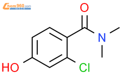 Benzamide, 2-chloro-4-hydroxy-N,N-dimethyl-结构式图片|1243310-69-1结构式图片