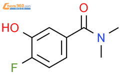 Benzamide, 4-fluoro-3-hydroxy-N,N-dimethyl-结构式图片|1243401-41-3结构式图片