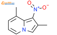 2,8-二甲基-1-硝基-吲哚利嗪结构式图片|124469-93-8结构式图片