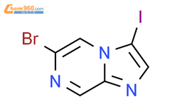 6-溴-3-碘咪唑并[1,2-A]吡嗪结构式图片|1245644-42-1结构式图片