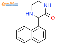 3-萘-1-基哌嗪-2-酮结构式图片|1246548-28-6结构式图片