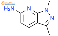 1,3-二甲基-1H-吡唑并[3,4-b]吡啶-6-胺结构式图片|1246554-24-4结构式图片
