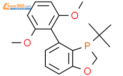 3-(叔丁基)-4-(2,6-二甲氧基苯基)-2,3-二氢苯并[d][1,3]氧,膦戊轭结构式图片|1246888-90-3结构式图片
