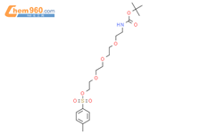 T-Boc-n-amido-peg4-tos结构式图片|1246999-33-6结构式图片