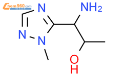 1H-1,2,4-Triazole-5-ethanol, β-amino-α,1-dimethyl-结构式图片|1247985-29-0结构式图片