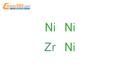 Nickel, compd. with zirconium (3:1)结构式图片|12503-50-3结构式图片