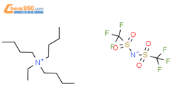 三丁基乙基铵双(三氟甲烷磺酰)亚胺盐结构式图片|1251526-22-3结构式图片
