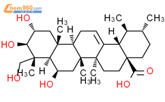 羟基积雪草苷结构式图片|125265-67-0结构式图片