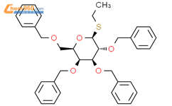 乙基-2,3,4,6-四-O-苄基-β-D-硫代吡喃半乳糖苷结构式图片|125411-99-6结构式图片