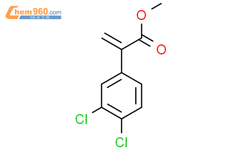 Methyl 2-(3,4-dichlorophenyl)acrylate结构式图片|1254365-78-0结构式图片