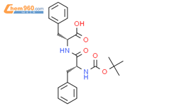 Boc-D-苯丙氨酰-L-苯丙氨酸结构式图片|125511-90-2结构式图片