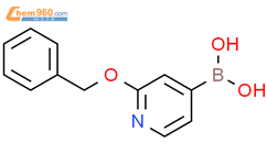 2-(苄氧基)吡啶-4-硼酸结构式图片|1256355-62-0结构式图片