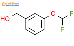 3-(二氟甲氧基)苯甲醇结构式图片|125903-81-3结构式图片
