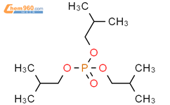 磷酸三异丁酯结构式图片|126-71-6结构式图片