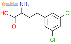 2-amino-4-(3,5-dichlorophenyl)butanoic acid结构式图片|1260643-60-4结构式图片
