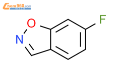 6-氟苯并[d]异恶唑结构式图片|1260799-05-0结构式图片