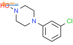 4-(3-氯苯基)哌嗪-N-氧化物结构式图片|1261392-64-6结构式图片