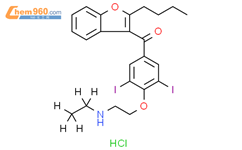 [2H5]-N-脱乙基胺碘酮盐酸盐结构式图片|1261397-59-4结构式图片