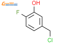 5-(chloromethyl)-2-fluoro-phenol结构式图片|1261615-37-5结构式图片