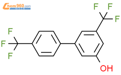 3-(trifluoromethyl)-5-[4-(trifluoromethyl)phenyl]phenol结构式图片|1261887-46-0结构式图片