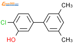 2-chloro-5-(3,5-dimethylphenyl)phenol结构式图片|1261928-09-9结构式图片