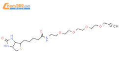 Biotin – PEG4 – Alkyne结构式图片|1262681-31-1结构式图片