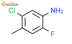 5-氯-2-氟-4-甲基苯胺结构式图片|1263275-21-3结构式图片
