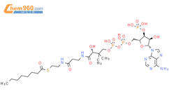 辛酰基辅酶A结构式图片|1264-52-4结构式图片