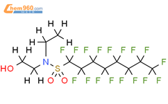 N-乙基-N-(2-羟基乙基)全氟辛基磺胺-[2H9]结构式图片|1265205-96-6结构式图片