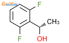 (1S)-1-(2,6-Difluorophenyl)ethanol结构式图片|126534-38-1结构式图片