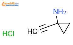 1-氨基环丙基乙炔盐酸盐结构式图片|1268810-17-8结构式图片